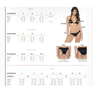 New. PilyQ Copper Reversible Wave bikini set. M-top/L-bottom. Runs small thumbnail 11