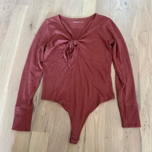 Abercrombie soft A&F cozy Tie Front body-suit thumbnail 2