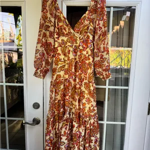Fun & Flirt Multicolor Floral Smocked Maxi Dress thumbnail 4