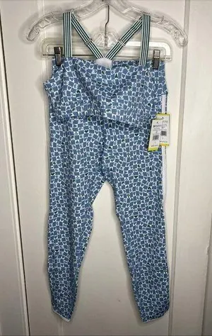 Eleven By Venus Williams Retro Revival 7/8 Legging & Sports Bra Sky Blue Medium thumbnail 1