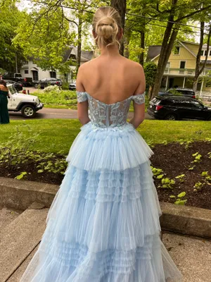 Prom dress xoxo blue  thumbnail 2