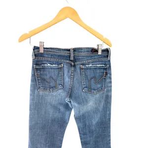 Citizens of Humanity Ingrid 002 Low Waist Flare‎ Jeans Blue Medium Wash 29 thumbnail 2