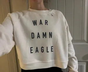 Bella Canvas Auburn Tigers War Damn Eagle sweatshirt thumbnail 2