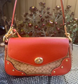 Coach Millie Shoulder Bag In Colorblock Signature Canvas ce639 thumbnail 1