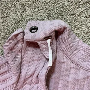 Free People Mock Neck Cutout Ribbed Long Sleeve Top‎ Size L thumbnail 6