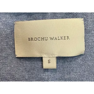 Brochu Walker Loreen Layered Linen‎ Cotton Tank Top Blue White XS $298 thumbnail 3