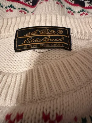 Eddie Bauer Goose Sweater Vintage thumbnail 3