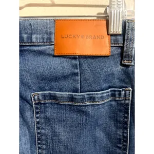 Lucky‎ Brand Stevie High Rise Flare Jeans Womens 4/27 Blue Excellent Seam Detail thumbnail 9