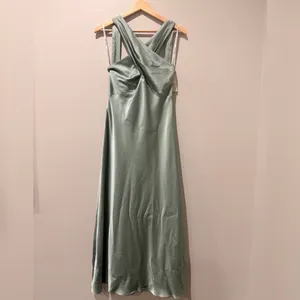 Birdy Grey Sage Monique Dress Bridesmaid Wedding Guest Formal Prom Homecoming thumbnail 4