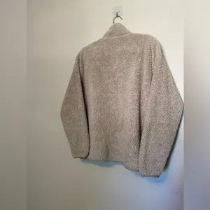 Victoria’s Secret Jacket Pink Gorpcore Cozycore‎ Sherpa Zip-Up Deep Pile Teddy M thumbnail 3