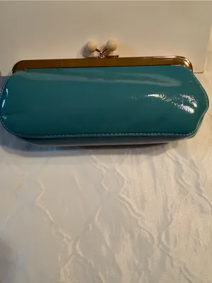 Miu Miu Blue Mini Pochette/Cross thumbnail 6