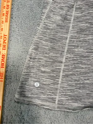 Lululemon Heathered Gray Tank yop with Hot Pink Straps 2 thumbnail 5