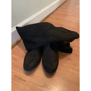 Sam Edelman Women's Black Suede Leather Tall Boots Over-the-Knee Size 10 thumbnail 2