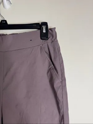 Modern Ambition Slim Straight Lavender-Taupe Track Pants size S thumbnail 6