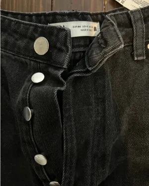 Black ZARA Denim Shorts thumbnail 2