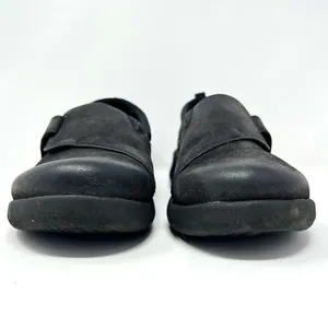 Clarks Cloudsteppers Black Sillian 2.0 Ease Adjustable Strap Slip On Shoes 7.5 thumbnail 4