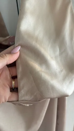 Show Me Your Mumu Dress Champagne Luxe Satin thumbnail 7