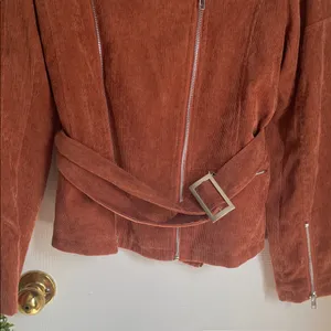 DAVI & DANI Rust Corduroy Boho Preppy Jacket thumbnail 3