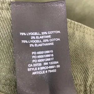 Babaton The Group Olive Green‎ Belted Utility Cargo Pants High Rise Pleated 4 thumbnail 8