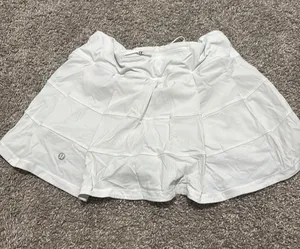 Lululemon Tennis White Skirt thumbnail 1