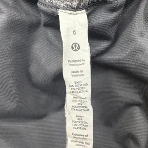 Lululemon Hotty Hot Shorts Low Rise 4" Heather Lux Gray Athletic Women's 6 thumbnail 5