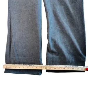 Talbots Heritage Gray Wool Blend Straight Leg Dress Pants Womens Sz 2 Old‎ Money thumbnail 8