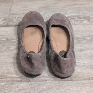 ANTONIO MELANI Brown Leather Prima Ballet Flats thumbnail 5