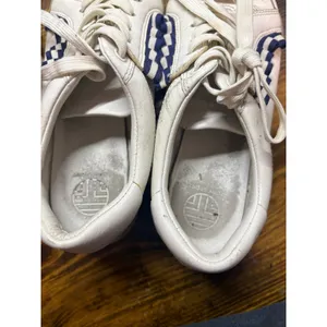 Tory Burch White And Blue‎ Sneakers Size 8 thumbnail 8