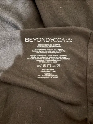 Beyond Yoga Black Pocket Infinity Wrap Scarf Active Athletic Running One Size thumbnail 6