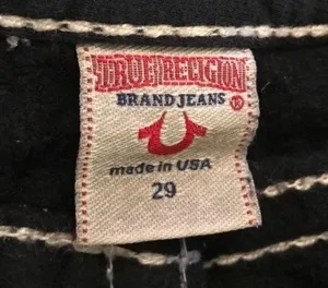 Y2K True Religion Joey Super Flare knit jeans thumbnail 4