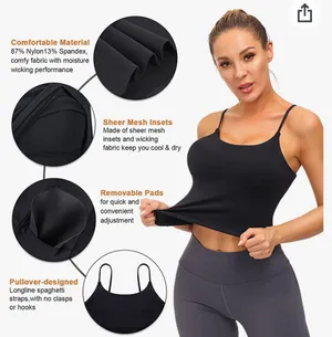 Yadifen Longline Yoga Tank Top thumbnail 10