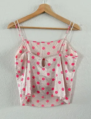 Victoria's Secret Satin Polka Dot Pajama Lounge Set thumbnail 6