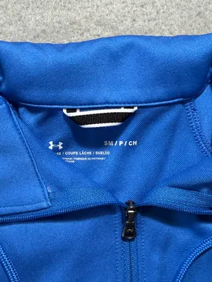 Under Armour UCLA Bruins 1/4 Zip Pullover Small Blue White Loose Fit Sweatshirt thumbnail 5