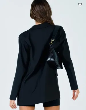 Princess Polly Blazer Black thumbnail 3