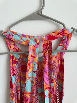 Anthropologie Abel The Label Floral Maxi Dress Size XS thumbnail 6