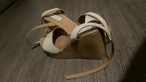 Steve Madden Beige Wedges thumbnail 3