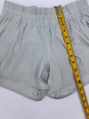 lululemon athletica Women's Mint Green Athletic Shorts thumbnail 6
