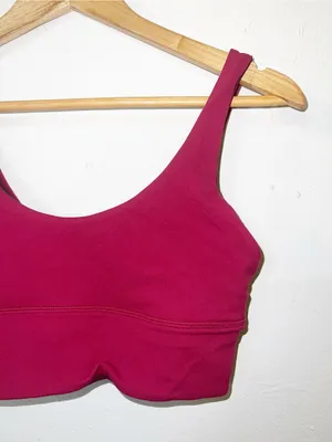 Lululemon Align Women’s Scoop Neck Reversible Sports Bra Burgundy thumbnail 2