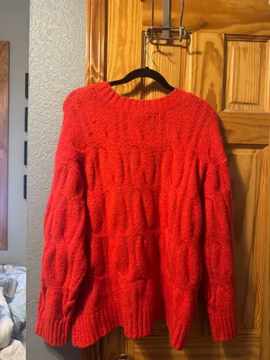 American Eagle Cable Knit Sweater thumbnail 5