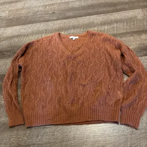 Madewell Alpaca Blend Alna V-Neck Sweater - Ground Clove thumbnail 3