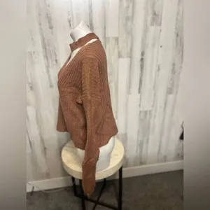 Brown sweater Brown Size L thumbnail 3