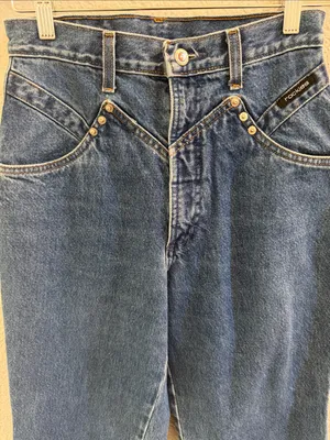 Vintage Rockies Bareback 90s High-Waist Jeans Women’s Size 29 Western Denim thumbnail 2
