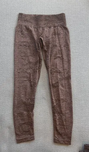 NVGTN Seamless Leggings brown print thumbnail 1