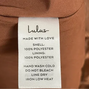 NWT‎ Lulus Dress Ideal Behavior Bronze Metallic Backless Tiered Mini Dress Small thumbnail 14