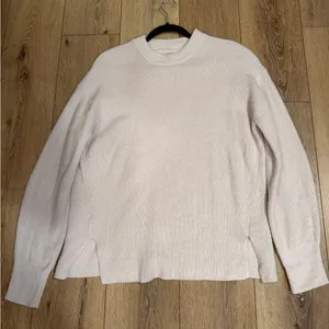 Lululemon Merino-wool blend ribbed crewneck sweater thumbnail 1