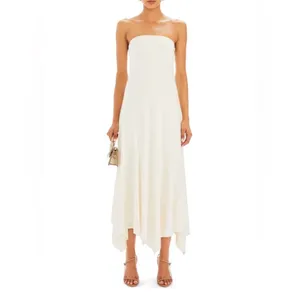 NWT Ser.o.ya Lucia Strapless Maxi Dress Porcelain Sz Large‎ $398 thumbnail 2