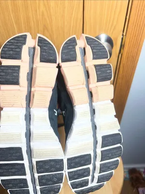 On Running Black Athletic Shoes with Pink Accents thumbnail 5