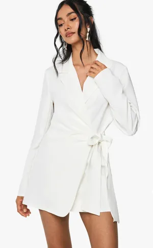 Boohoo Wrap Dress thumbnail 1