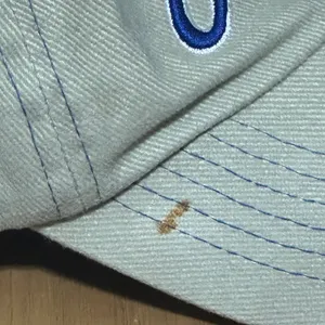 Vintage Costa Rica Pura Vida Embroidered Tan/Blue Hat thumbnail 7