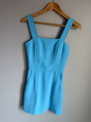 Amanda Uprichard Ace Dress - Pacific XS thumbnail 3